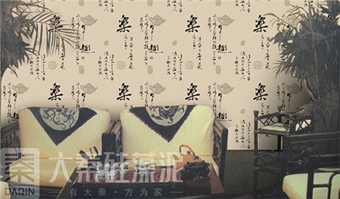 硅藻泥平湖印花系列